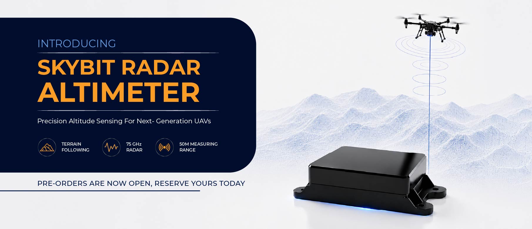 Skybit Radar Altimeter Banner